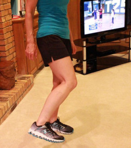 shoes - same as the girl in the back row of the workout dvd on total body circuit T-25