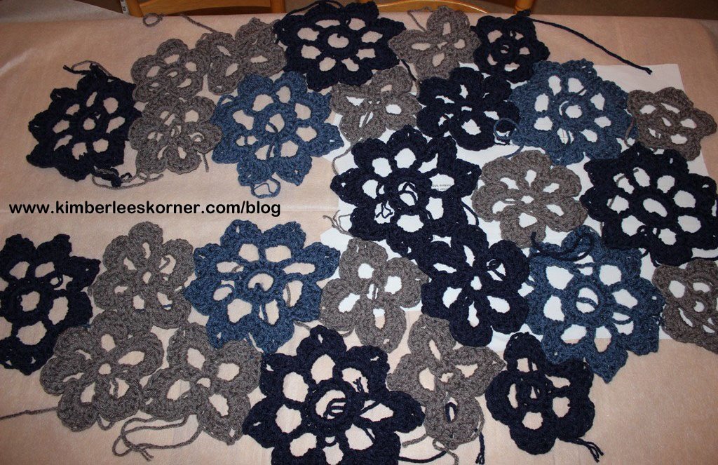 Crochet motif jacket layout  from www.kimberleeskorner.com/blog