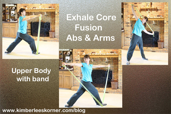 ECF abs &arms upper with band  Kimberlees Korner