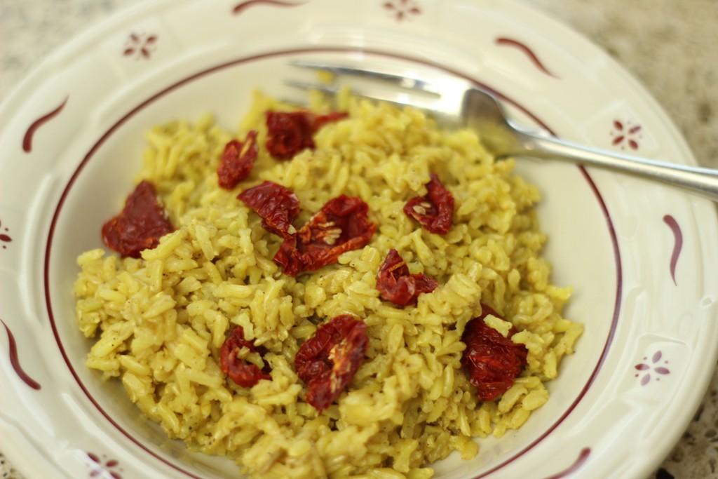 Brown Rice with Sundried Tomatoes