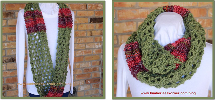 Infinity Scarf knit by Kimberlees Korner