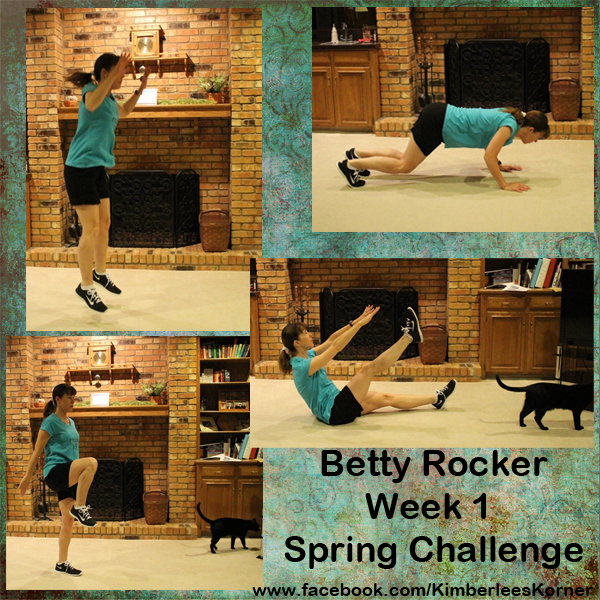 Betty Rocker Spring Challenge  Kimberlees Korner