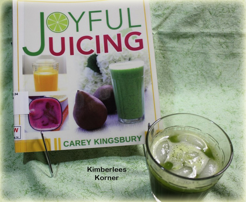 Joyful Juicing book and alkalizing greens juice