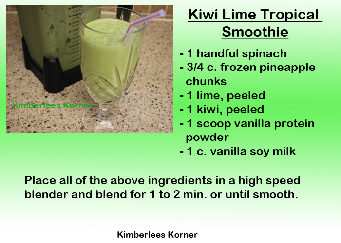 Kiwi Lime Smoothie