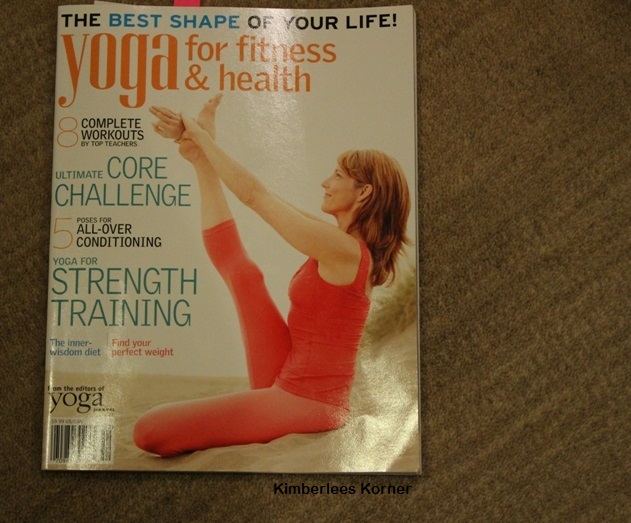 yoga journal magazine with great yoga practices and other info