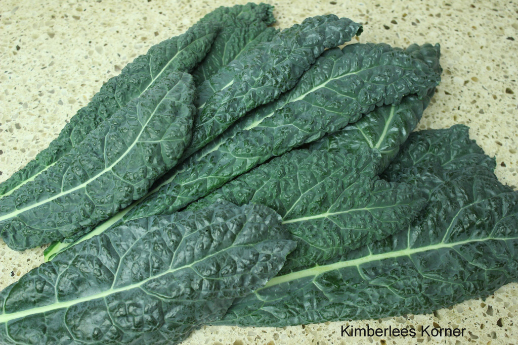 Fresh Kale from my garden Kimberlees Korner