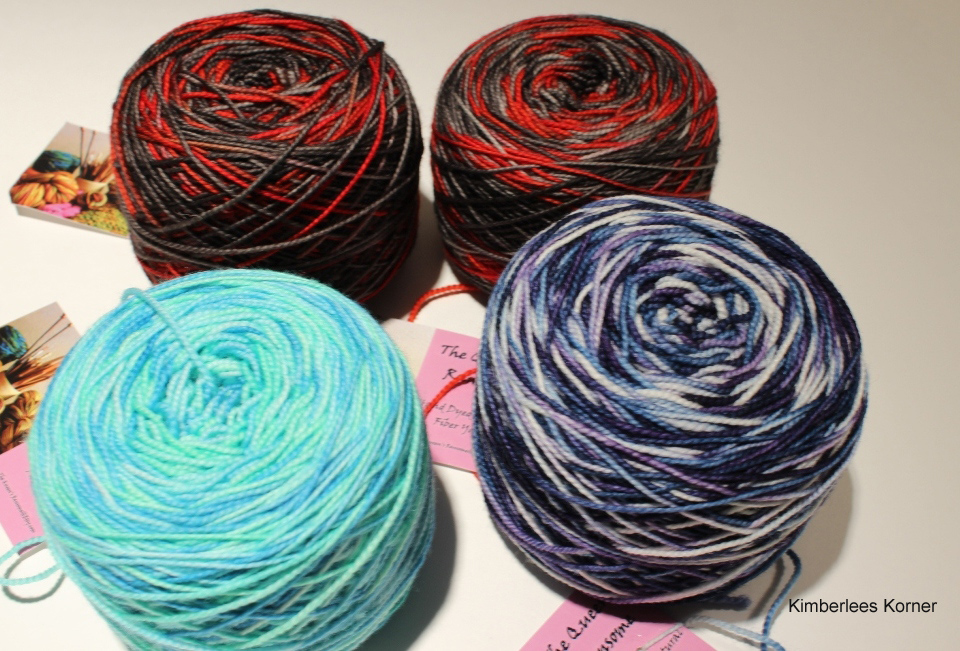 sock yarn from the queens ransome