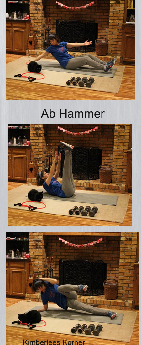Ab Hammer workout from Kimberlees Korner