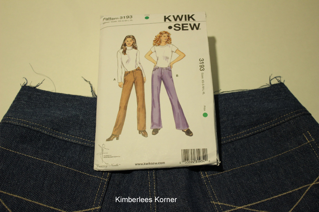 Kwik Sew jeans pattern