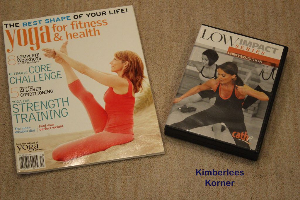 Workout dvd and Yoga magazine for Summer Workouts - Kimberlees Korner
