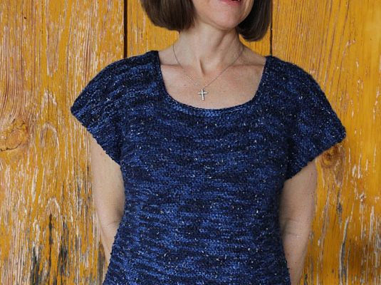 Dashes Knit Sweater Pattern from Kimberlees Korner