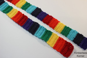Crochet Pattern Chakra Yoga Strap from Kimberlees Korner