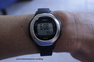 Health Watch has a heart rate monitor, stop watch, timer and calories burned setting KimberleesKorner