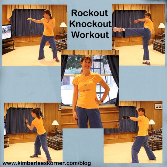 rockout knockout workout  www.kimberleeskorner.com/blog