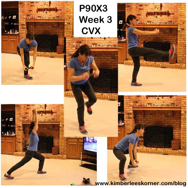CVX workout week 3 P90X3  www.kimberleeskorner.com/blog