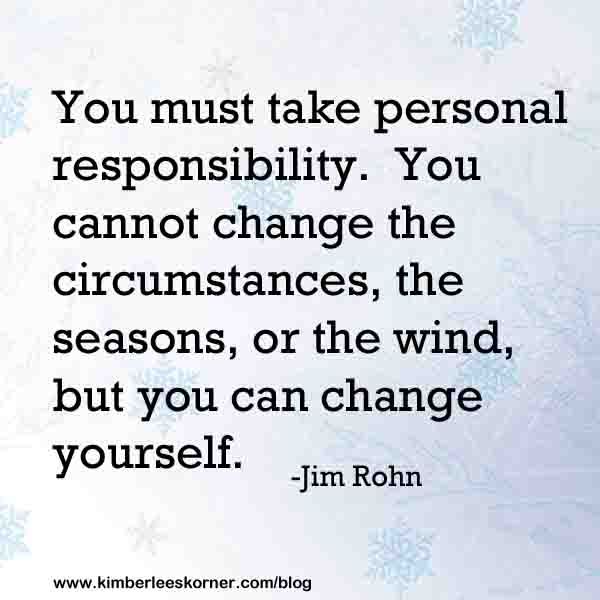 Change Yourself   www.kimberleeskorner.com/blog