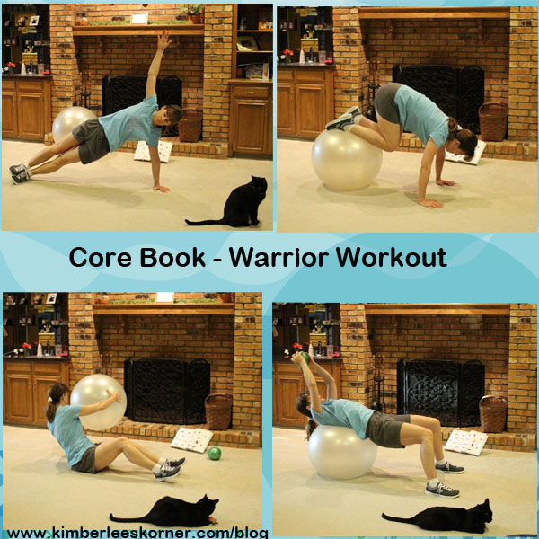 Core Book Warrior Workout  Kimberlees Korner