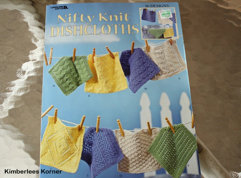 Knitted Dishcloths book  Kimberlees Korner