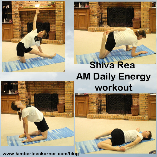 ShivaRea AM energy radiant heart bonus routine from Kimberlees Korner