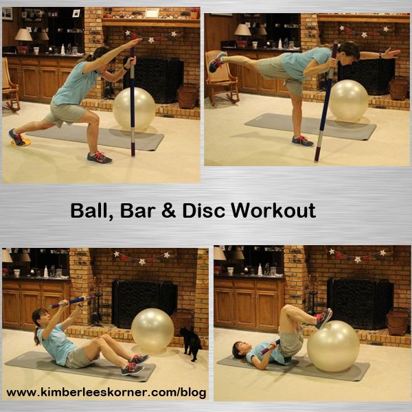 Ball, Bar, Disc Workout