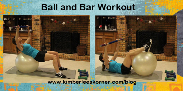 Ball and Bar Workout