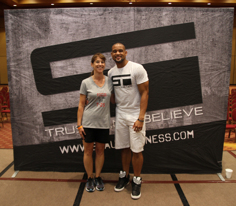 Me & Shaun T photo from ShaunTervention Sept. 2013