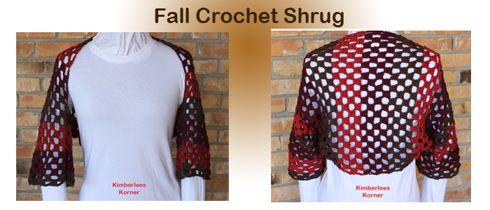 Fall Crochet Shrug