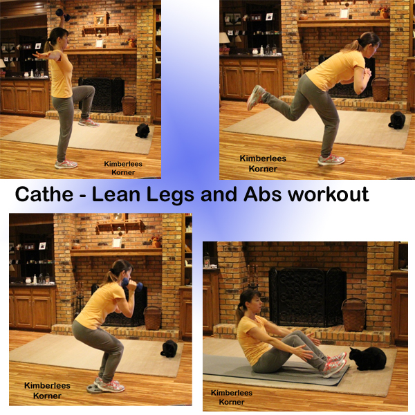 Cathe Lean Legs Abs Workout
