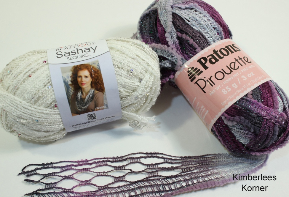 skeins of ruffle scarf yarn