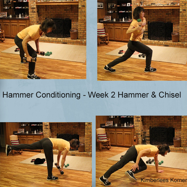 Hammer Conditioning Workout Week 2 Kimberlees Korner