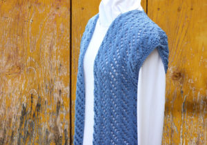 Lace Knit Sweater Vest Pattern from Kimberlees Korner